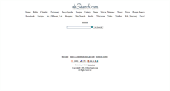 Desktop Screenshot of dosearch.com