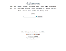 Tablet Screenshot of dosearch.com